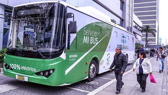 Hoy se presentó el primer bus 100% eléctrico que circulará en Lima. (Foto: MEM)