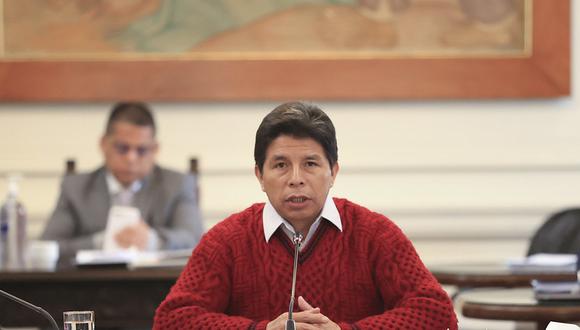 Pedro Castillo juró en el cargo el 28 de julio de 2021. Foto: Presidencia