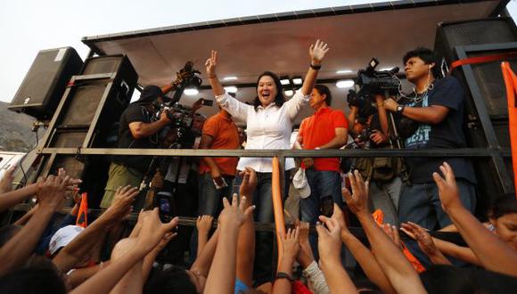Keiko Fujimori: &quot;Recogeremos propuesta de Barnechea para renegociar el gas&quot;. (Atoq Ramón)