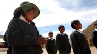 La Libertad: Escolares podrán usar abrigo especial por las bajas temperaturas