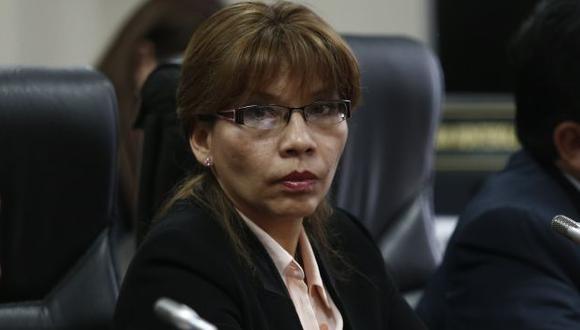 Fiscal Marita Barreto denunció que el material incautado fue hurtado. (USI)