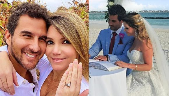 Alexandra Hörler anunció que se casó con Juan Francisco Pardo. (Foto: @alexandrahorler).
