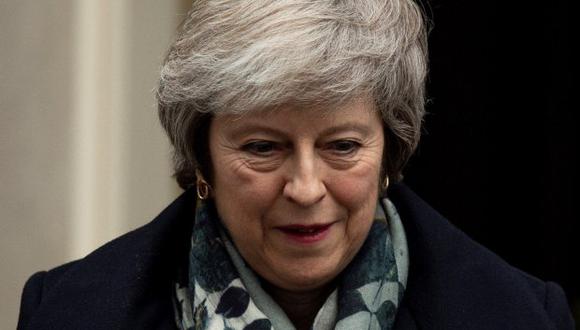 La primera ministra del Reino Unido, Theresa May, acudió a la capital europea para buscar garantías sobre la salvaguarda para evitar una frontera física entre Irlanda del Norte y la República de Irlanda. (Foto: EFE)