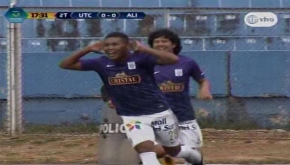 Alianza Lima: Revive el golazo de José Cotrina ante UTC. (Captura)