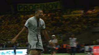 Kylian Mbappé anotó el primer gol del PSG vs. Nantes por la Ligue 1 con pase de Messi [VIDEO]
