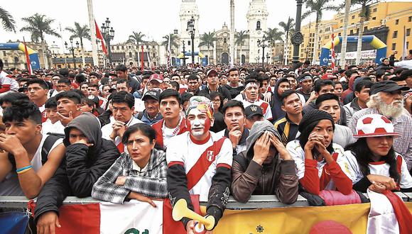 contigo, perú. Los más de 33 millones de peruanos alentaremos hoy a nuestros guerreros. (USI)