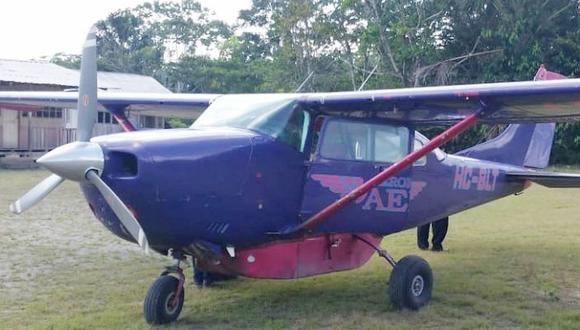 La DGAC indicó a través de su cuenta en Twitter que una aeronave de la empresa Aerokashurco “sufrió accidente en San Ramón”. (Twitter).