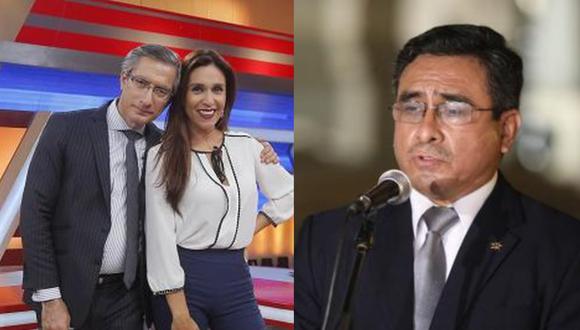 Federico Salazar y Verónica Linares se pronuncian sobre cambios en equipo especial de la PNP. (Foto: América TV/GEC).