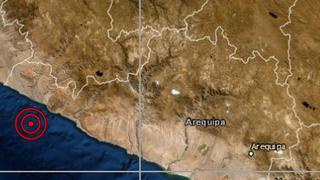 Sismo de magnitud 5,1 se reportó en Arequipa, informó el IGP