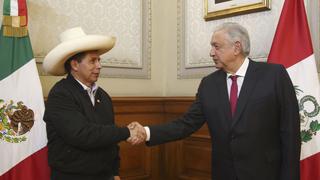 Presidente de México afirmó que Pedro Castillo le pidió “apoyo” para afrontar crisis política