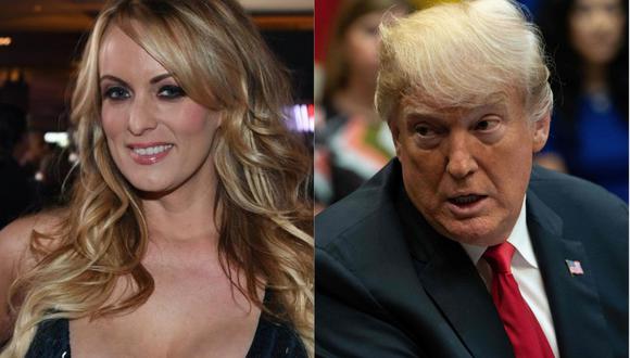 Actriz porno Stormy Daniels publicará libro sobre amorío con Donald Trump en octubre. | Foto: AFP