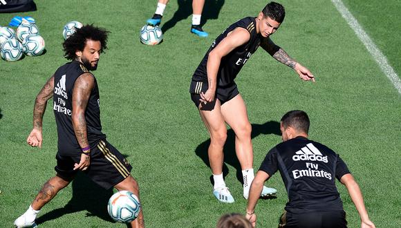 James Rodríguez podría volver a jugar con Real Madrid. (Foto: AFP)