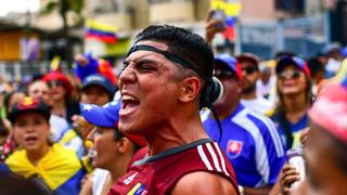 Así se desarrollan las marchas de opositores y chavistas en Venezuela en medio de apagón | VIDEO