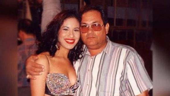 Sin duda el apoyo de su amoroso y, a menudo, exigente padre, Abraham Quintanilla, ha sido fundamental en la vida de Selena (Foto: Getty Images)