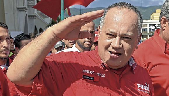 Cabello apunta al Legislativo. (AFP)