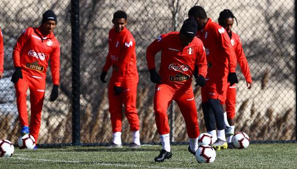 Selección Peruana cumplió su tercer día de entrenamiento en NUeva Jersey. (Foto: Daniel Apuy / GEC)
