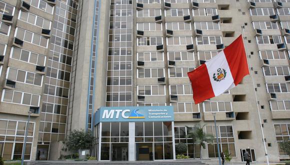 Sede del MTC. (Foto: Andina)