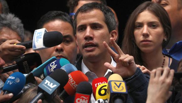 Juan Guaidó,  autoproclamado presidente interino de Venezuela. (Foto: EFE)