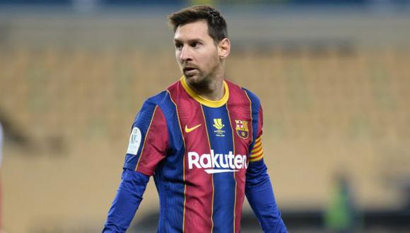 Lionel Messi tuvo un cruce con los suplentes del Athletic Club. (Foto: AFP)