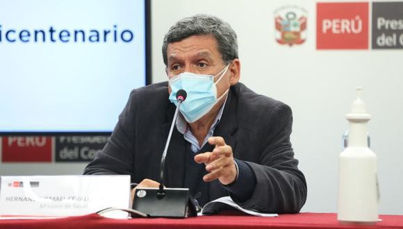 El ministro de Salud, Hernando Cevallos, se presentará este martes al mediodía ante la Comisión Especial COVID-19. (Foto:  archivo GEC)
