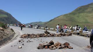 Huaraz: Comuneros vuelven a bloquear el acceso a la mina Pierina