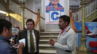 Vicegobernador electo de Arequipa le pinta la cancha a Elmer Cáceres Llica