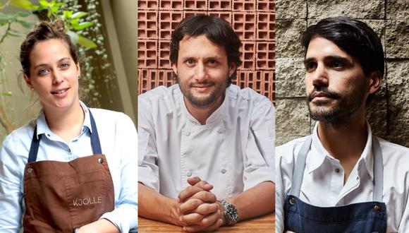 Los tres chefs se encuentran en el top 100 del The Best Chef Awards 2022.