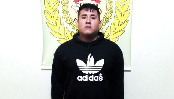 Ary Hendersson Ticlia Soto (19), alias ‘Gordo Ary’ fue detenido.