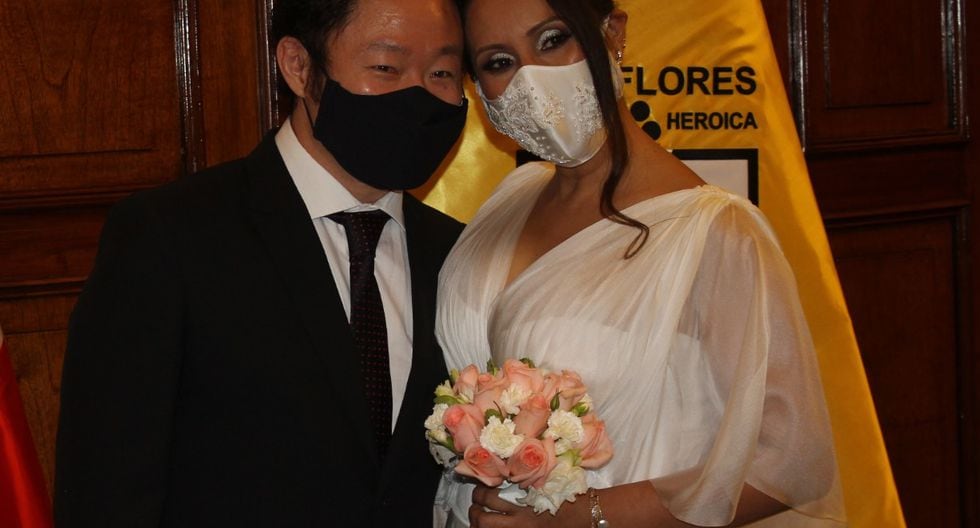 Kenji Fujimori se casó esta tarde en Miraflores. GEC