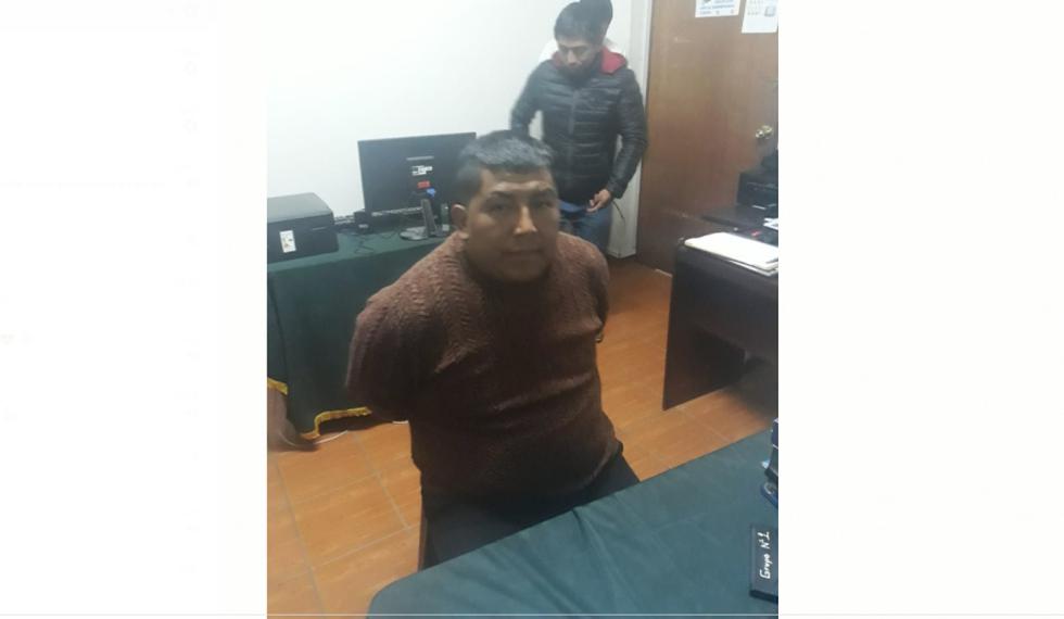 Antonio Tineo fue detenido la noche del domingo en la urbanización Millotingo
