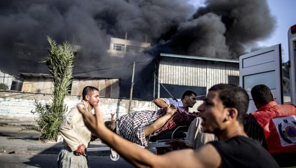 CRISIS. Bombardeos de ambos lados no cesan y ayer dejaron nuevas víctimas, que ya suman 1,327. (AFP)
