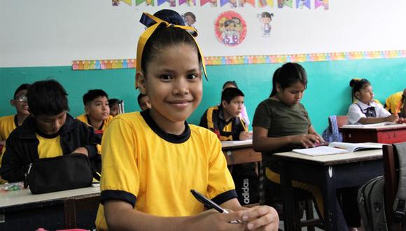 La viceministra destacó que por primera vez en la región Callao una escuela de primaria se une con un Centro de Educación Básica Especial (CEBE) para brindar una educación de calidad a los estudiantes. Foto; Minedu