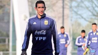 Ángel Di María se lesionó y quedó fuera de los amistosos de la selección de Argentina