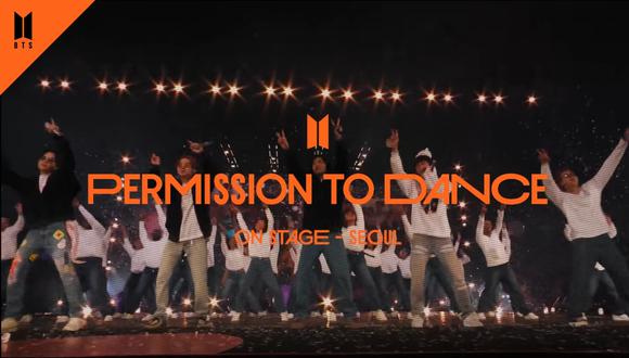 Concierto de BTS en Seúl, Permission To Dance On Stage será transmitido en los cines de Latinoamérica. (Foto: Facebook/BTS - 방탄소년단).HYBE LABELS).