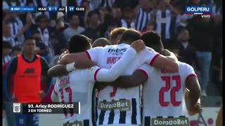 Carlos Mannuci vs. Alianza Lima: Arley Rodríguez anotó el 1-0 del cuadro blanquiazul