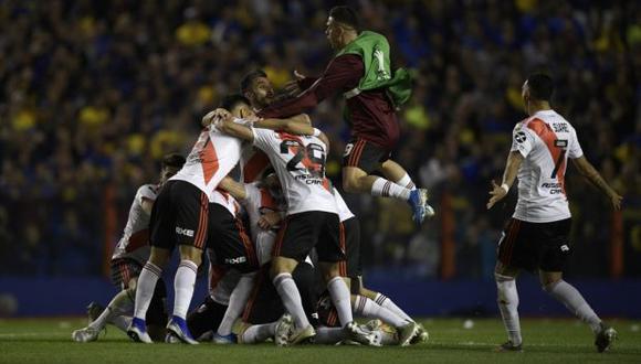 River perdió 1-0 ante Boca en la semifinal de vuelta de la Copa Libertadores 2019, pero el Millonario avanzó a la definición continental tras imponerse 2-0 en la ida. (Foto: AFP)