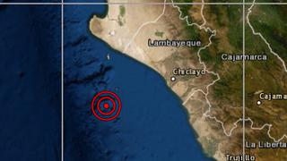 Lambayeque: sismo de magnitud 4,5 se reportó en Chiclayo, señala IGP 