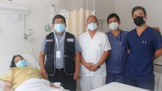 Médicos logran retirar tumor de 20 kilos a mujer de 44 años en el Hospital Emergencia Ate Vitarte