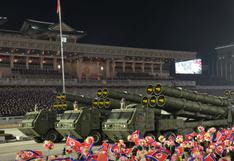 Corea del Norte exhibe en un desfile un misil balístico lanzado desde submarino 