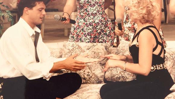 Luis Miguel fue entrevistado por Gisela Valcárcel en 1993. (Foto: Instagram)