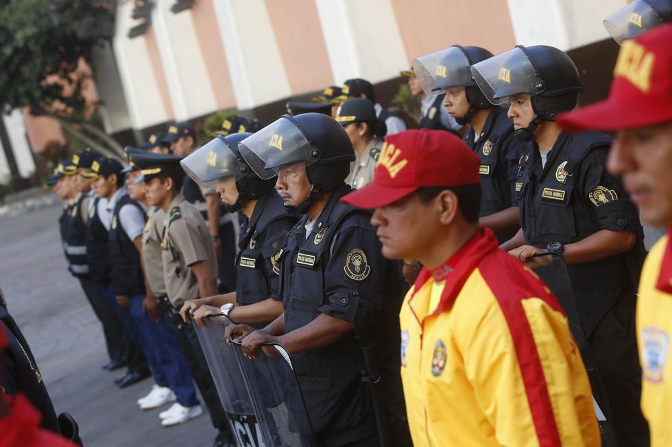 Más de 26 mil policías custodiarán Lima en Semana Santa. (Mario Zapata/Perú21)