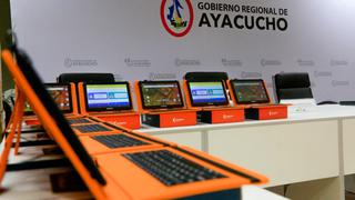 Ayacucho: entregan más de 4 mil tablets para distribuirlas a los estudiantes de la región [VIDEO]