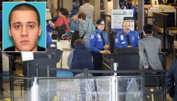 Paul Ciancia desató un tiroteo en el aeropuerto de Los Ángeles que dejó un muerto y siete heridos. (AFP)