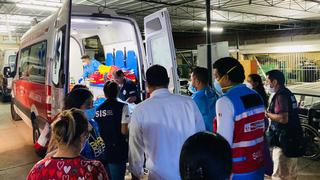 SIS financia vuelo aeromédico a Lima para tratar a niña con dengue proveniente de Sullana