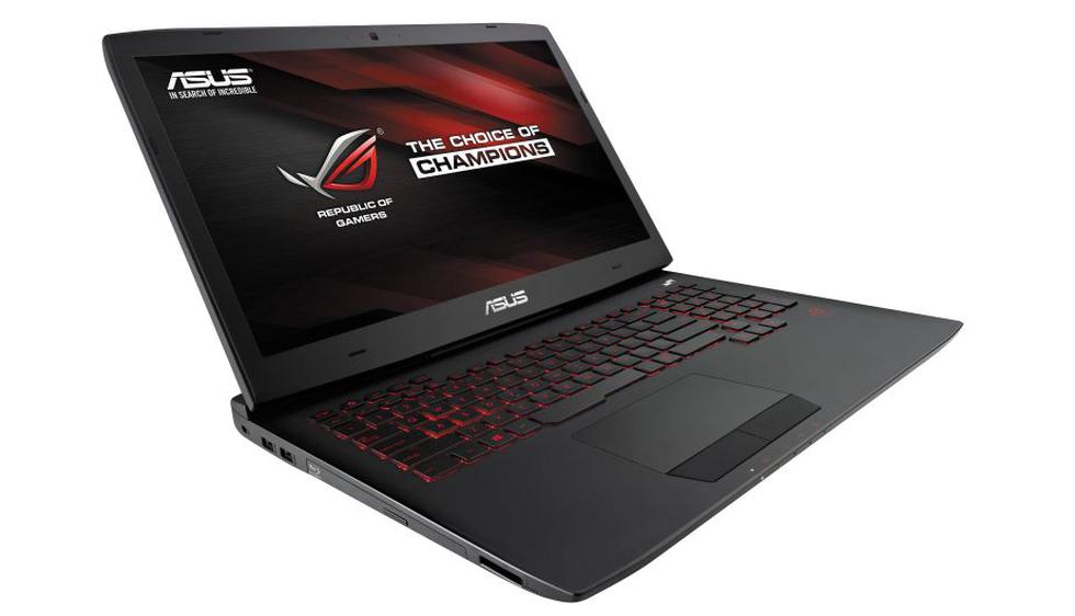 Laptops Asus G751, especial para gamers. (USI)