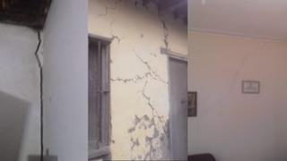 Casas quedaron inhabitables tras fuerte sismo de 6.1 grados en Chala, Arequipa [VIDEO]