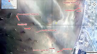 Servicio Geológico de Estados Unidos monitorea petróleo derramado durante descarga a La Pampilla desde el espacio | Fotos 