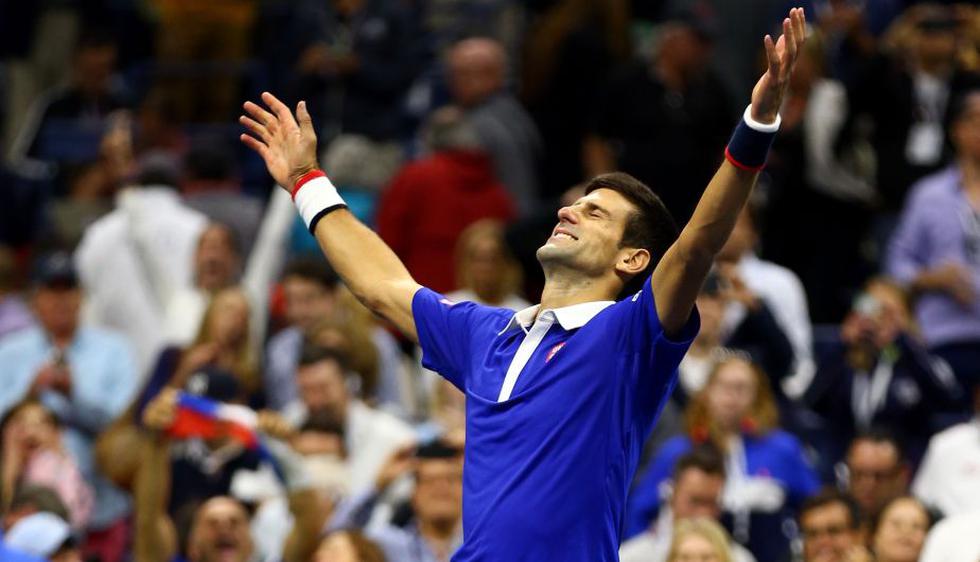 Novak Djokovic venció 3-1 a Roger Federer y conquistó US Open 2015. (AFP)