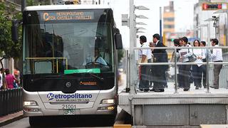 Metropolitano: Harán encuestas a usuarios para mejorar el servicio
