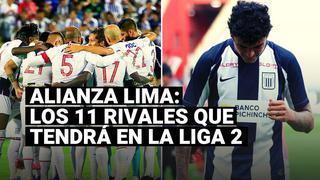 Alianza Lima a Segunda División: estos son los 12 equipos que disputarán el ascenso en 2021